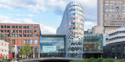 Aanzicht van het hotel op Hoog Catharijne